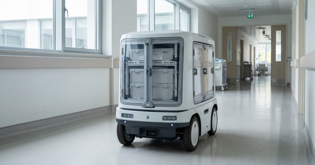 Hospital Logistics Robots: Sourcing Indoor Delivery Robots That Open Doors and Ride Elevators (2026)