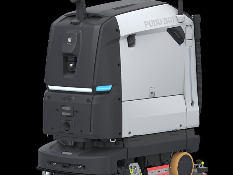 PUDU BG1 Series Al-Native Large Scrubber-Dryer Robot